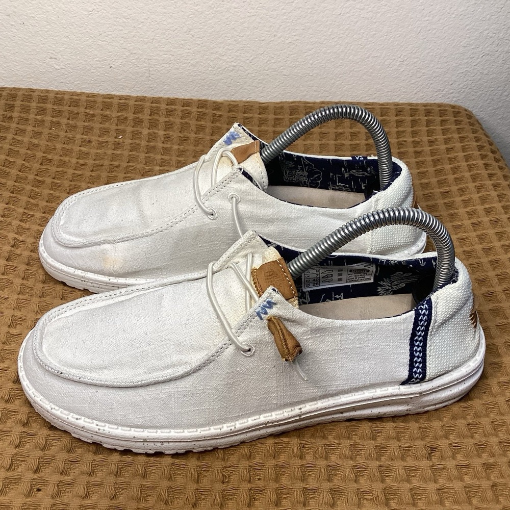 Hey Dude Shoes Wendy Washed Slip On Shoes Womens Size 9 Sneakers